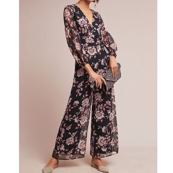 Anthropologie Pants - EUC Anthro Ali & Jay long sleeve floral jumpsuit S